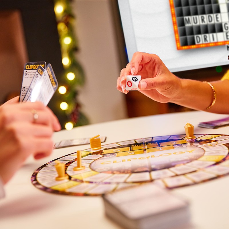 Clipology Game - The Premier Streaming Board Game Featuring Real