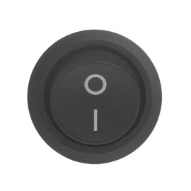 Unbranded Round Circle Rocker Switch 3-Pin SPDT ON/OFF AC 125V/250V Car/Truck DC 12V