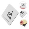 TEHAUX Slippery Floor Caution Sign Wet Floor Alert Safety Warning