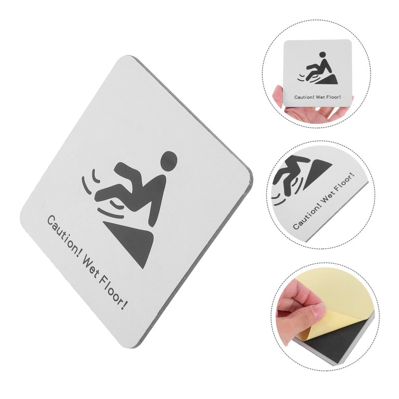 TEHAUX Slippery Floor Caution Sign Wet Floor Alert Safety Warning