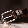 PATIKIL Leather Loop Keeper, Pack of 4 Leather Loops Belt