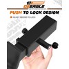 DEEAGLE Trailer Lock Kit, Include 5/8”Dia Hitch Pin Lock, 1/4”Dia