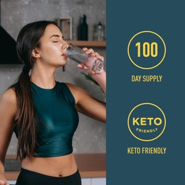 Organika Canadian-Made Creatine Powder - Pure Micronized Creatine Monohydrate - NSF Certified - Supports Strength, Muscle, Recovery and Performance for Men and Women - Unflavoured - 500g, 100 servings