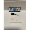 Strattec 1 NEW 1986-1996 Corvette Ignition Key Blank VATS Code