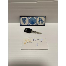 Strattec 1 NEW 1986-1996 Corvette Ignition Key Blank VATS Code #12 FREE SHIPPING