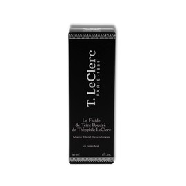 T. LeClerc Complexion Fluid, Powdery, 03 Sand Beige, Matte, Vegan, Dermatologically Tested