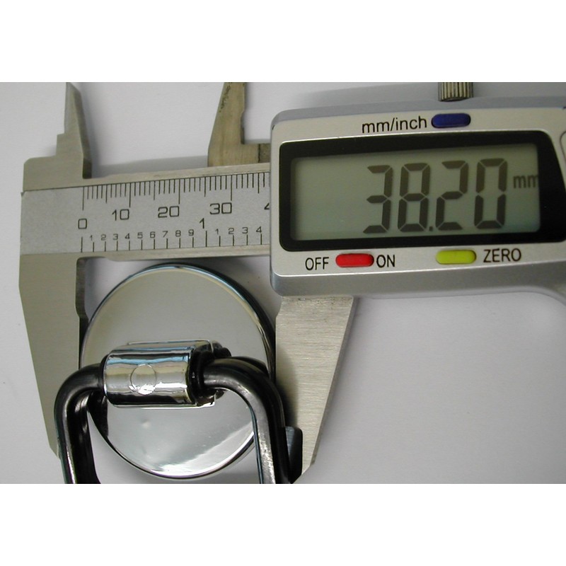 Chrome Plated Plug & Handle 1 1/2" (Fits 1 1/4"