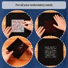 GLASSWINDS 50 Pcs Sashiko Stencil Kit, 7.9 X 5.9 Inch