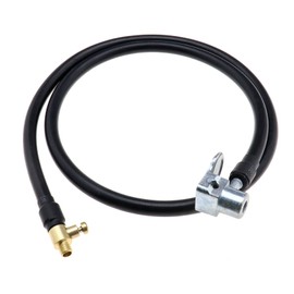 EMSea 100cm Tyre Inflator Pump Hose Thread 5/16-32UNF with Locking Air Chuck Inflator Pump Extension Hose Adapter Pipe Air Tool for Car Motorcycle Bicycle