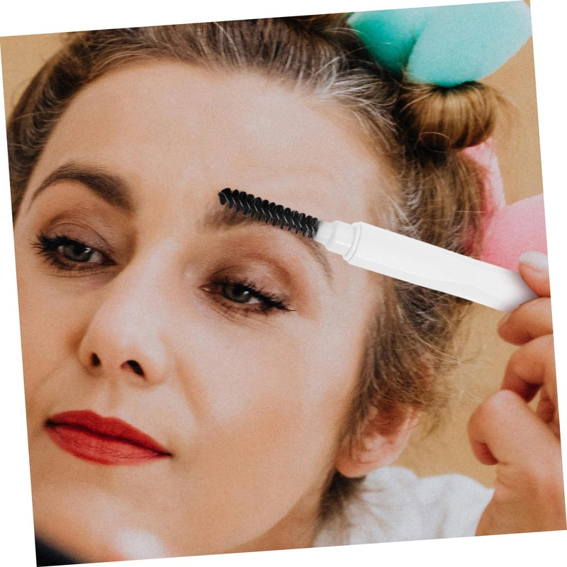 VICASKY Portable Dual Ended Eyebrow Brush Eyelash Comb Compact Grooming