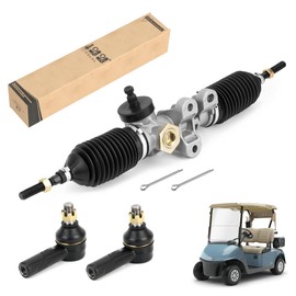 10L0L Golf Cart Steering Assembly for EZGO RXV Electric Gas 2008 & Up, Steering Rack Gearbox Assembly Golf Cart Parts 601500 618329