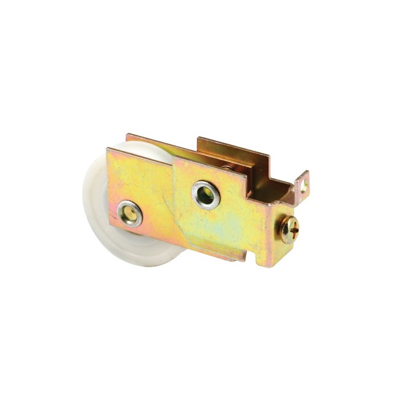 Prime-Line N 7125 Mirror Door Roller, 1-1/2 In. Nylon Wheel