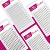 Volume Eyelashes, Pre-Fanned 6D Prefabricated Russian Eyelash Extension Volume Bouquet,