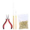 Kit de herramientas para extensiones de pelucas, accesorios para extensiones
