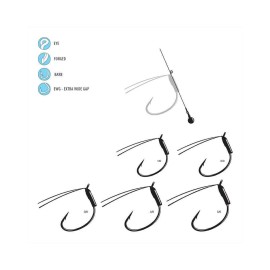 Gamakatsu Wicked Wacky Worm Weedless Hook Choose Size FIXED Shipping - 2/0 - 3 Per Pack