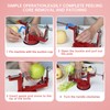 Apple Peeler, Stainless Steel Apple Corer Slicer Peeler, Durable Heavy