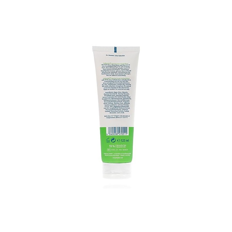 Fußpunkt Island Moss Special Cream Moisturiser for Very Dry Skin