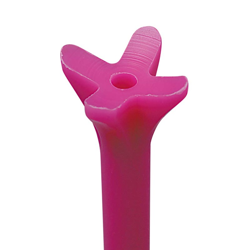 DAIYA GOLF TE-434 Golf Tee, Repro Tee, Long, Pink