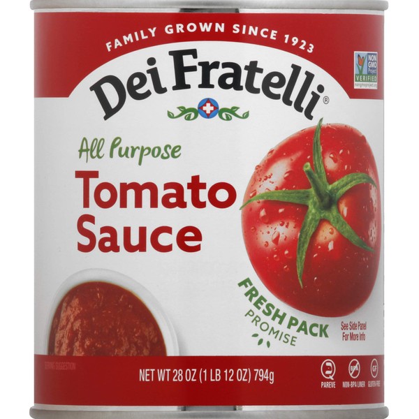 Dei Fratelli Tomato Sauce (28 oz. cans, 6 pack) -