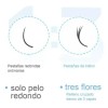 Pestañas Nagaraku W 3d Clover Fan Fibras Tecnologicas