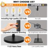 Dimmable Floor Lamp, 3 Lights Arc Floor Lamps for Living