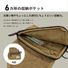 POST GENERAL 982340009 Post General Sling Wallet Pouch, Coyote Beige