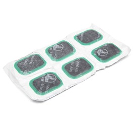 Sourcingmap 6pcs Universal Car Tire Puncture Rubber Patches Patch Tyre Repair Tool 24 x 35mm