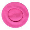 Umeepar Wool French Beret Hat for Women (Pink)