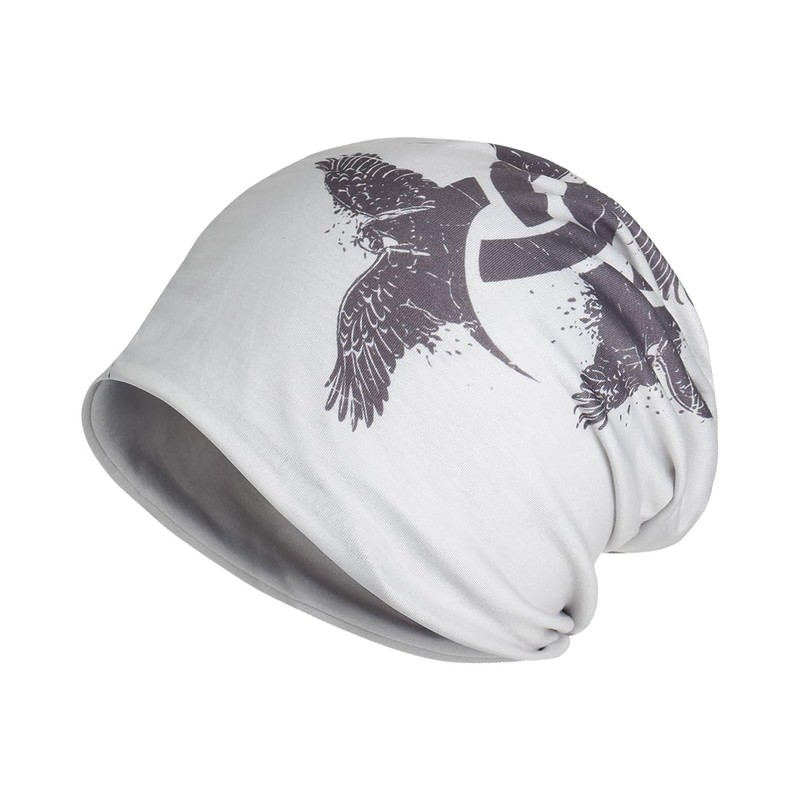 Jemis Printed Stretch Slouchy Multi-Functional Headwear for Hats Beanie Cap