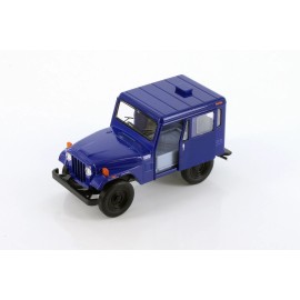 Kinsmart 1971 Jeep DJ-5B, Blue - Kinsmart 5433D - 1/26 scale Diecast Model Toy Car