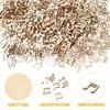 Bofanze Pack of 500 Wooden Musical Note Decoration Confetti Wooden