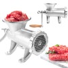 Cast Iron Table Mount Meat Grinder - Manual Mincer Includes