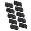 10pcs Walkie Talkie Belt Clip Clamps Intercom Belt Back Clip
