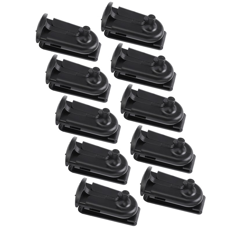 10pcs Walkie Talkie Belt Clip Clamps Intercom Belt Back Clip