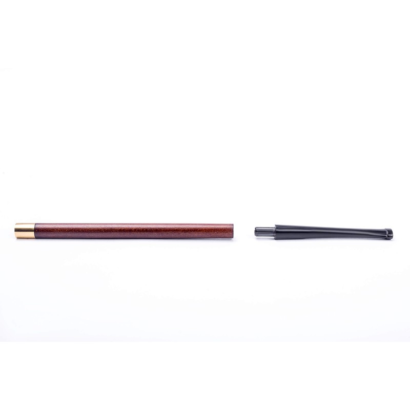 Dr.Watson - 6.7"/17cm Wooden Cigarette Holder / Case choice REGULAR