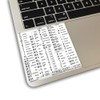 Final Cut Pro Reference Keyboard Hotkeys Decals for Mac OS