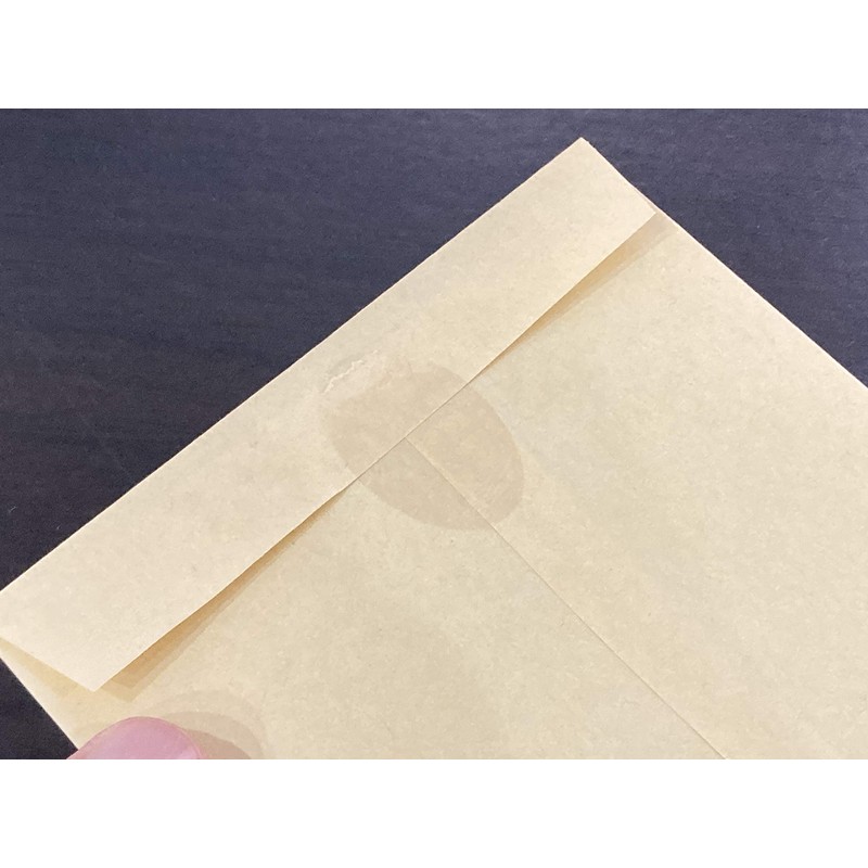 Hanaten Sealing Seal, Clear Oval Wrapping, 1.0 x 0.7 inches
