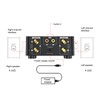 Zerodis Sound Amplifier Audio Amplifier Stereo Audio Amplifier with USB