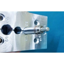 WCM Bike Fork-Shock Shaft Clamp/Vise block- Fox Rockshox DVO Suspension Rod Holder