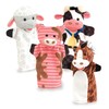 Melissa & Doug Farm Friends Hand Puppets (Set of 4)