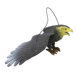 GRIRIW Toys Eagle Toy Outdoor Decor Eagle Bird Deterrents for Garden Lawn Ornaments Bird Deterrent Fake Eagle Decorative Bird Deterrent Eagle Model Hanging Props Pvc Plastic Outdoor Toys