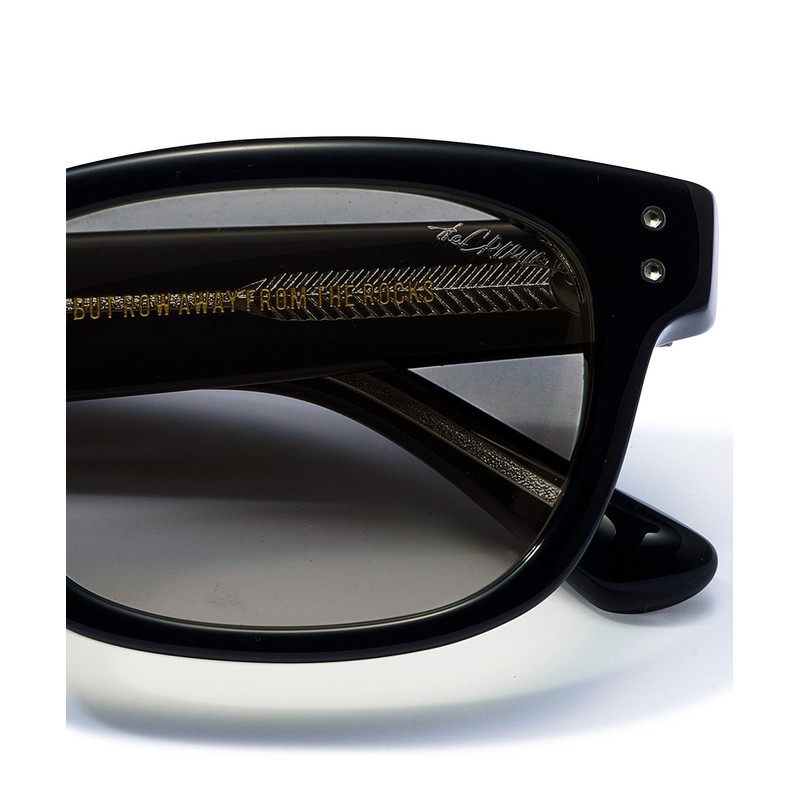 Climy CRA1-EW01-RB01 ROB Biker Shade Sunglasses, Black