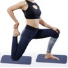 TEP Ultralight Non-slip Mini Yoga Mat for Knee Protection, 2-pack 6mm Blue 2P 5ea