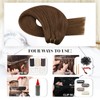 Moresoo Hair Wefts, Real Hair, Sew-In Hair Extensions, 50 cm,