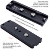 iShoot CNC Metal Arca-Swiss Fit Camera Quick Release Plate Compatible