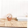Alipis 6pcs Mini Shopping Basket Little Miniature Basket Storage Mini