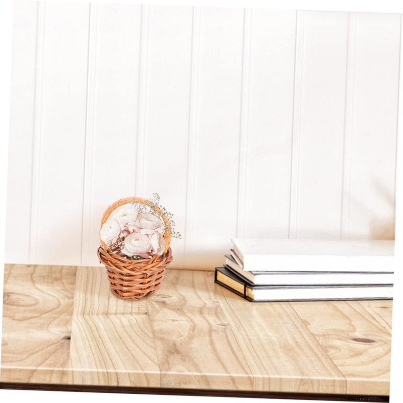 Alipis 6pcs Mini Shopping Basket Little Miniature Basket Storage Mini