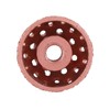 Eacam 38mm Coarse Grit Buffing Wheel with Linking Rod, Tungsten