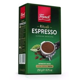 Espresso Ground Coffee (Franck) 250g, GREEN PKG