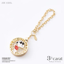 3carat Peanuts Dressing Up Magnifying Magnifier, 4 Types, Snoopy Woodstock, Stylish, Slide-Type, Magnifier, Handheld, Bag Charm, 3x Magnification (JOE COOL)